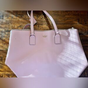 Kate Spade Pink zippered Tote